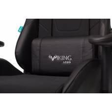 Игровое кресло Бюрократ VIKING 4 AERO Edition черный искусст.кожа/ткань с подголов. крестовина пластик