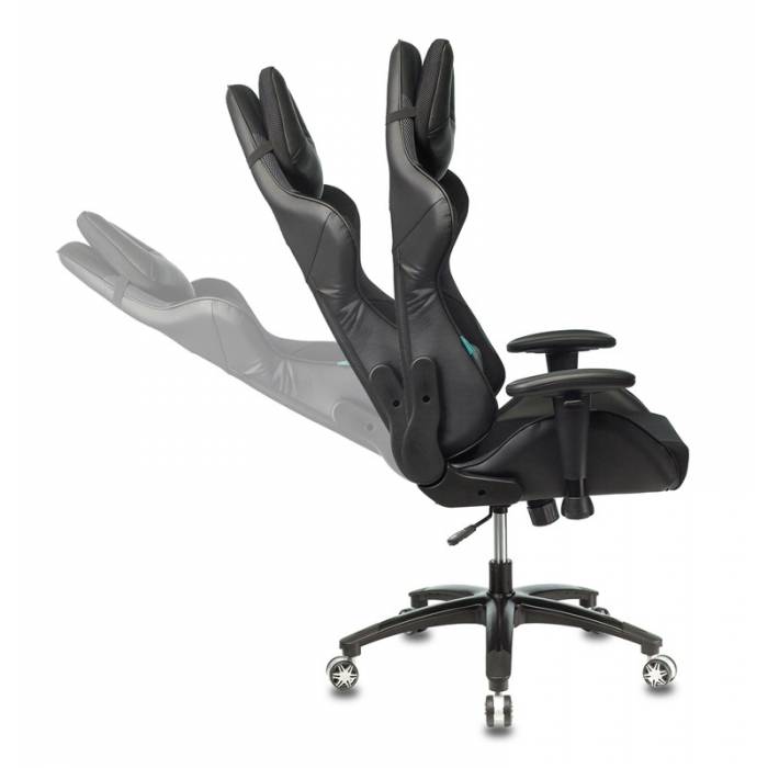 Игровое кресло Бюрократ VIKING 4 AERO Edition черный искусст.кожа/ткань с подголов. крестовина пластик купить  по выгодным ценам