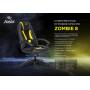 Кресло игровое Zombie 8 черный эко.кожа крестовина пластик (ZOMBIE 8 BLACK) купить  по выгодным ценам