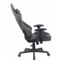 Игровое кресло Бюрократ VIKING X Fabric серый/черный с подголов. крестовина пластик купить  по выгодным ценам