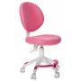 Кресло детское Бюрократ KD-W6-F/TW-13A розовый (пластик белый) купить  по выгодным ценам