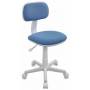 Детское кресло Бюрократ CH-W201NX голубой 26-24 крестовина пластик пластик белый купить  по выгодным ценам