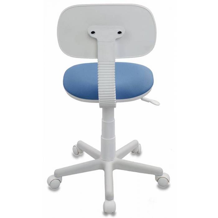 Детское кресло Бюрократ CH-W201NX голубой 26-24 крестовина пластик пластик белый купить  по выгодным ценам