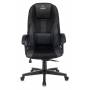 Кресло игровое Zombie 9 черный/серый текстиль/эко.кожа крестовина пластик (ZOMBIE 9 BLACK) купить  по выгодным ценам