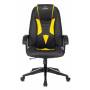 Кресло игровое Zombie 8 черный/желтый эко.кожа крестовина пластик (ZOMBIE 8 YELLOW) купить  по выгодным ценам