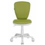 Кресло детское Бюрократ KD-W10/26-32 светло-зеленый 26-32 (пластик белый) купить  по выгодным ценам