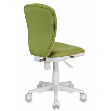 Кресло детское Бюрократ KD-W10/26-32 светло-зеленый 26-32 (пластик белый)