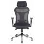 Кресло Бюрократ Ch-999ASX черный сиденье черный TW-11 сетка/ткань с подголов. крестовина металл хром купить  по выгодным ценам