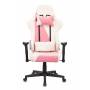 Игровое кресло Бюрократ VIKING X Fabric белый/розовый с подголов. крестовина пластик купить  по выгодным ценам