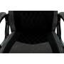 Игровое кресло Бюрократ VIKING 6 KNIGHT Fabric черный с подголов. крестовина металл купить  по выгодным ценам