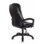 Кресло руководителя Бюрократ T-9950LT/BLACK сиденье черный искусственная кожа купить  по выгодным ценам