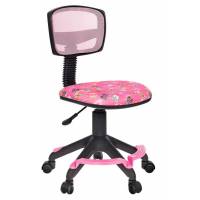 Детское кресло Бюрократ CH-299-F розовый сланцы сетка/ткань крестовина пластик подст.для ног