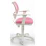 Детское кресло Бюрократ Ch-W797 розовый сиденье розовый TW-13A сетка/ткань крестовина пластик пластик белый купить  по выгодным ценам
