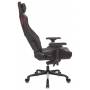 Игровое кресло Knight Titan черный/красный ромбик эко.кожа с подголов. крестовина металл (KNIGHT TITAN BR) купить  по выгодным ценам
