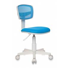 Детское кресло Бюрократ CH-W299 голубой TW-31 TW-55 крестовина пластик пластик белый