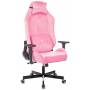 Игровое кресло Knight N1 Fabric розовый Velvet 36 с подголов. крестовина металл (KNIGHT N1 PINK) купить  по выгодным ценам