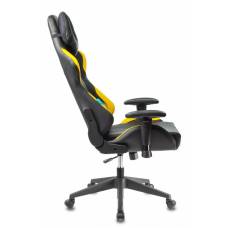 Игровое кресло Бюрократ VIKING 5 AERO черный/желтый искусственная кожа с подголов. крестовина пластик