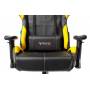 Игровое кресло Бюрократ VIKING 5 AERO черный/желтый искусственная кожа с подголов. крестовина пластик купить  по выгодным ценам