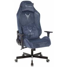 Игровое кресло Knight N1 Fabric синий Light-27 с подголов. крестовина металл (KNIGHT N1 BLUE)