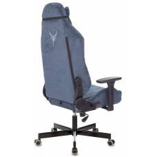 Игровое кресло Knight N1 Fabric синий Light-27 с подголов. крестовина металл (KNIGHT N1 BLUE)