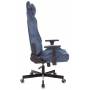 Игровое кресло Knight N1 Fabric синий Light-27 с подголов. крестовина металл (KNIGHT N1 BLUE) купить  по выгодным ценам