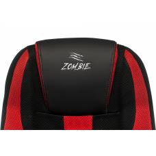 Кресло игровое Zombie 9 черный/красный текстиль/эко.кожа крестовина пластик (ZOMBIE 9 RED)