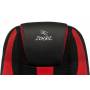 Кресло игровое Zombie 9 черный/красный текстиль/эко.кожа крестовина пластик (ZOMBIE 9 RED) купить  по выгодным ценам
