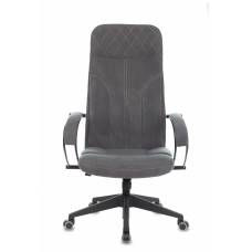 Кресло руководителя Бюрократ CH-608Fabric темно-серый Alfa 44 крестовина пластик (CH-608/FABRIC-DGREY)