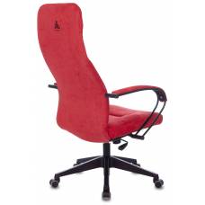 Кресло руководителя Бюрократ CH-608Fabric красный Velvet 88 крестовина пластик (CH-608/FABRIC-RED)