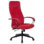 Кресло руководителя Бюрократ CH-608Fabric красный Velvet 88 крестовина пластик (CH-608/FABRIC-RED) купить  по выгодным ценам