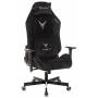 Игровое кресло Knight N1 Fabric черный Light-20 с подголов. крестовина металл (KNIGHT N1 BLACK) купить  по выгодным ценам