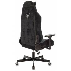 Игровое кресло Knight N1 Fabric черный Light-20 с подголов. крестовина металл (KNIGHT N1 BLACK)