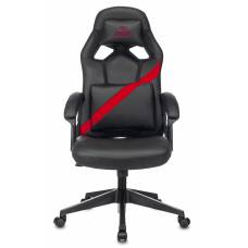 Кресло игровое Zombie DRIVER черный/красный эко.кожа с подголов. крестовина пластик (ZOMBIE DRIVER RED)