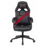 Кресло игровое Zombie DRIVER черный/красный эко.кожа с подголов. крестовина пластик (ZOMBIE DRIVER RED) купить  по выгодным ценам