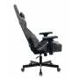 Игровое кресло Бюрократ VIKING 7 KNIGHT Fabric черный текстиль/эко.кожа с подголов. крестовина металл купить  по выгодным ценам