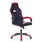 Игровое кресло Бюрократ VIKING 2 AERO черный/красный искусст.кожа/ткань крестовина пластик купить  по выгодным ценам