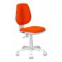 Кресло детское Бюрократ CH-W213/TW-96-1 оранжевый TW-96-1 (пластик белый) купить  по выгодным ценам