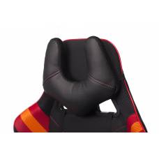 Игровое кресло Бюрократ VIKING 4 AERO черный/красный искусст.кожа/ткань с подголов. крестовина пластик