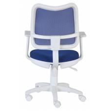 Детское кресло Бюрократ Ch-W797 синий сиденье синий TW-10 сетка/ткань крестовина пластик пластик белый