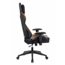 Игровое кресло Бюрократ VIKING 5 AERO черный/оранжевый искусственная кожа с подголов. крестовина пластик