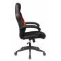 Кресло игровое Бюрократ VIKING 3 AERO RED черный/красный искусственная кожа купить  по выгодным ценам