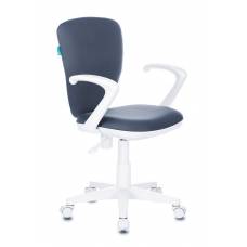 Детское кресло Бюрократ KD-W10AXSN серый 26-25 крестовина пластик пластик белый