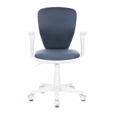 Детское кресло Бюрократ KD-W10AXSN серый 26-25 крестовина пластик пластик белый