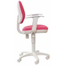 Детское кресло Бюрократ Ch-W356AXSN розовый 15-55 крестовина пластик пластик белый