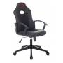 Кресло игровое Zombie 11 черный текстиль/эко.кожа крестовина пластик (ZOMBIE 11 BLACK) купить  по выгодным ценам