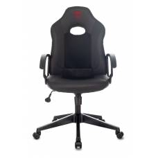Кресло игровое Zombie 11 черный текстиль/эко.кожа крестовина пластик (ZOMBIE 11 BLACK)