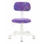 Кресло детское Бюрократ CH-W201NX фиолетовый Sticks 08 крестовина пластик (CH-W201NX/STICK-VIO) купить  по выгодным ценам