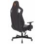 Игровое кресло Knight Outrider черный ромбик эко.кожа с подголов. крестовина металл (KNIGHT OUTRIDER B) купить  по выгодным ценам