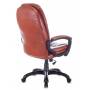 Кресло руководителя Бюрократ CH-868N коричневый Boroko-37 эко.кожа крестовина пластик (CH-868N/BROWN) купить  по выгодным ценам