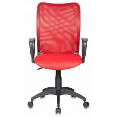 Кресло Бюрократ CH-599AXSN красный TW-35N сиденье красный TW-97N крестовина пластик